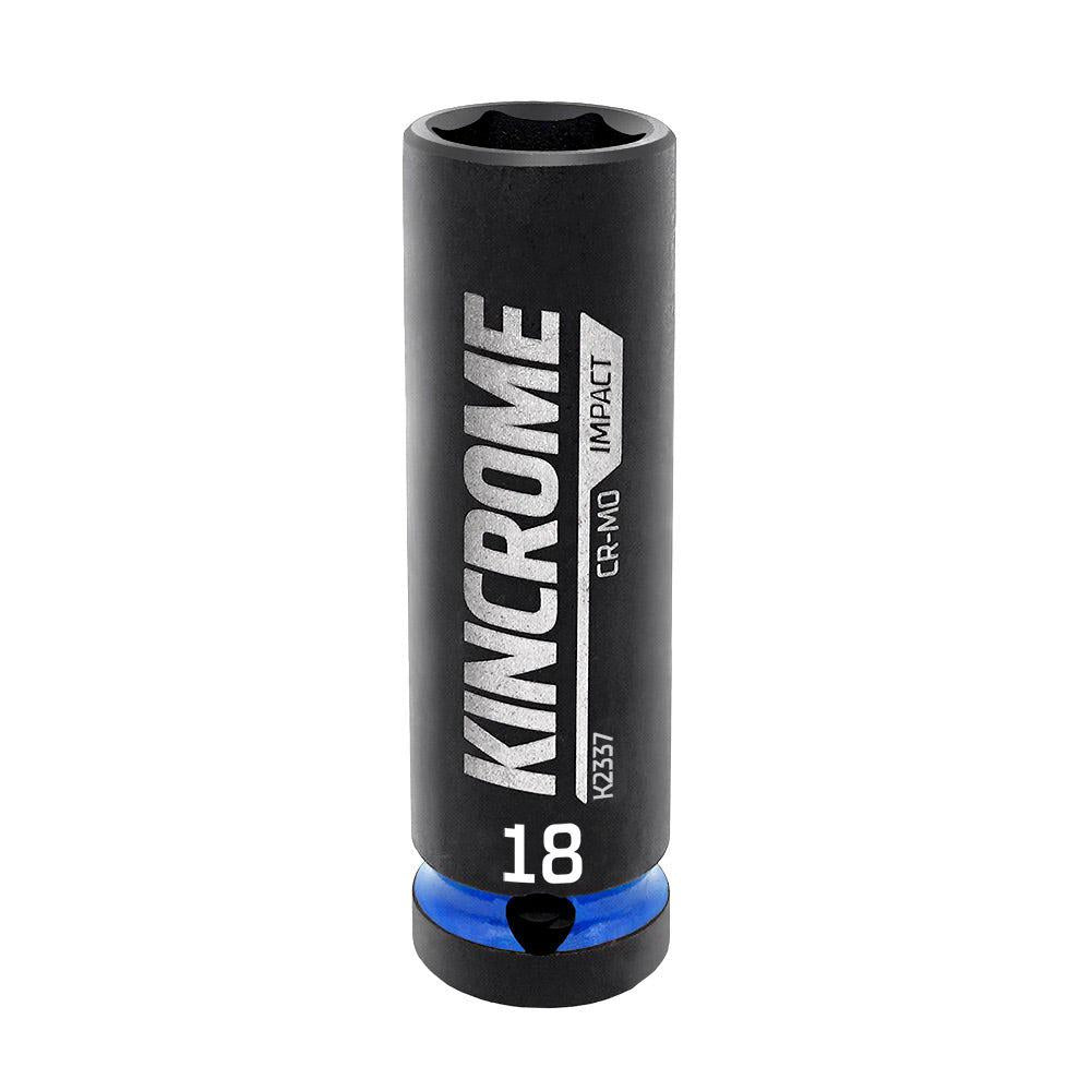 KINCROME 18mm x 1 2inch Drive Deep Impact Socket K2337