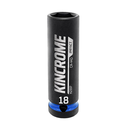 KINCROME 18mm x 1 2inch Drive Deep Impact Socket K2337
