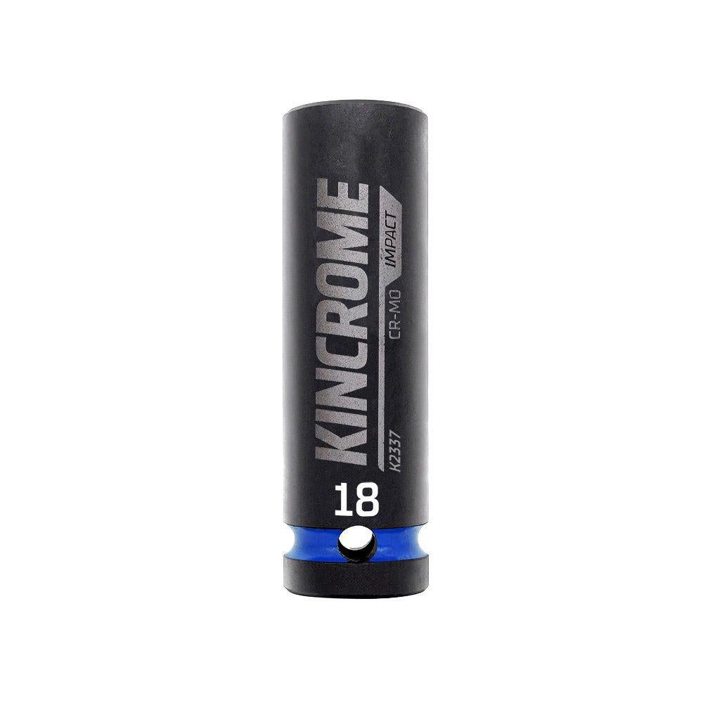 KINCROME 18mm x 1 2inch Drive Deep Impact Socket K2337