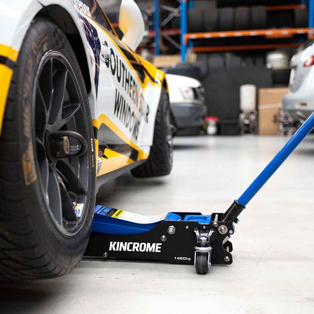 KINCROME 1,450KG Aluminium Body Racing Jack - Rapid Lift K12163