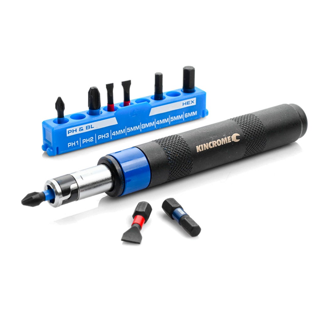 KINCROME 1 4inch Drive Micro Impact Driver Set - 10 Piece ID3300