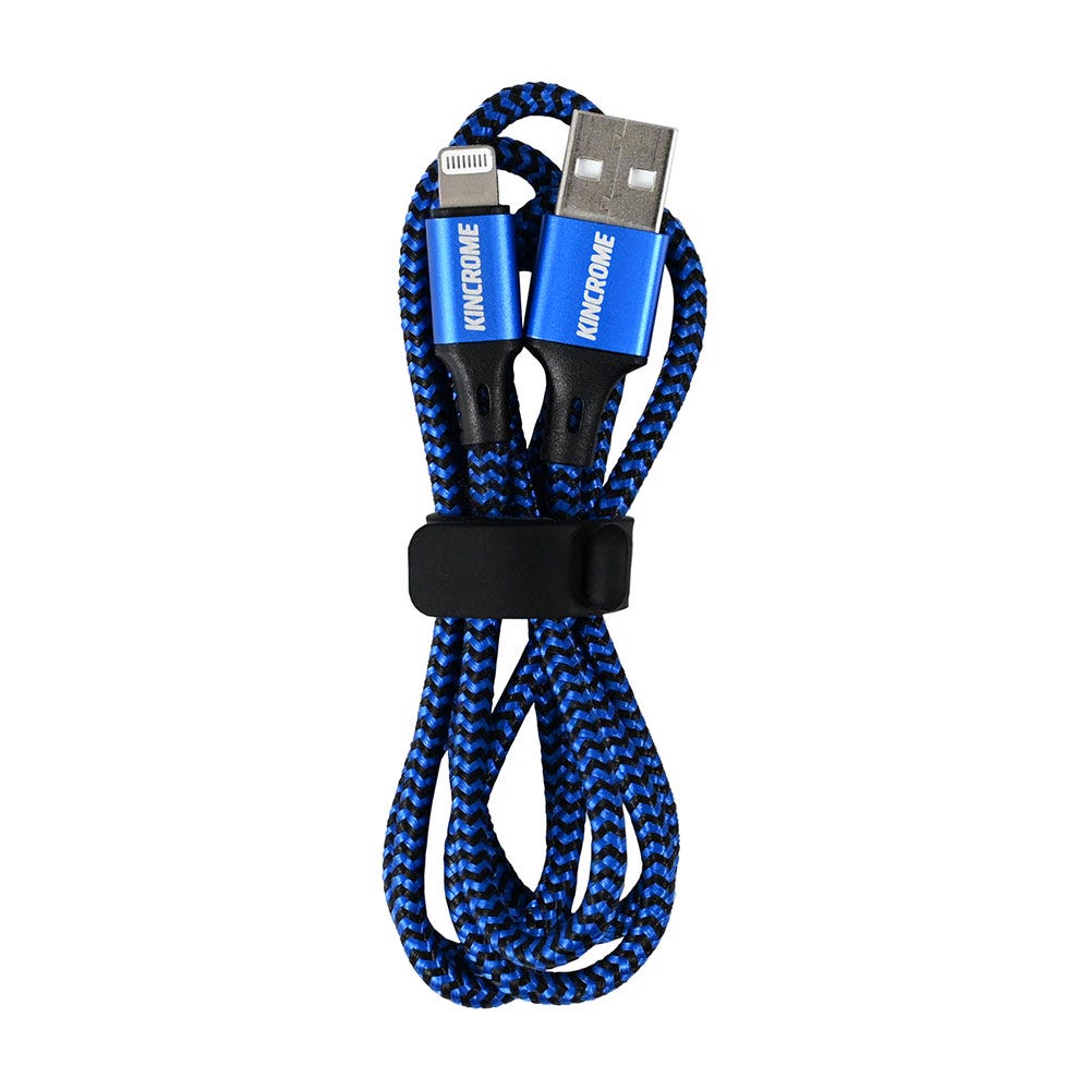 KINCROME 1m USB-A To Lightning Phone Cable KP1445
