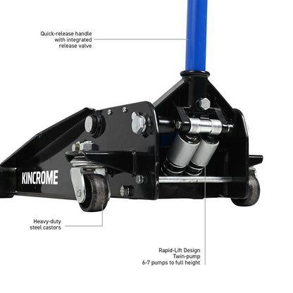 KINCROME 2000kg Hydraulic Trolley Jack K12162
