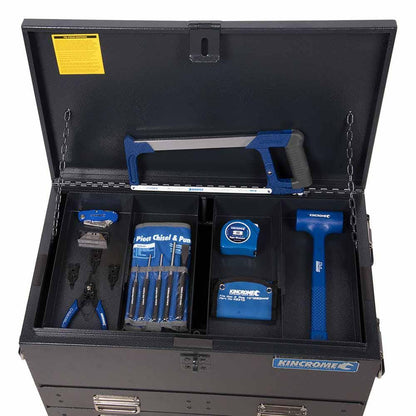 KINCROME 219 Piece 1 4, 3 8 And 1 2 Inch Drive Truck Box Tool Kit K1258