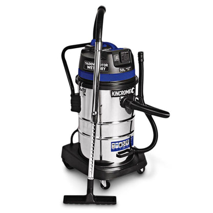 KINCROME 240V 1400W 50L Wet and Dry Workshop Vacuum KP704