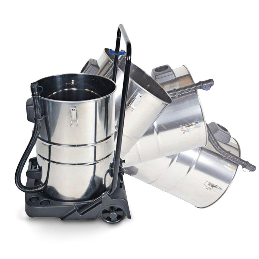 KINCROME 240V Twin 1000W 80L Wet and Dry Workshop Vacuum KP705