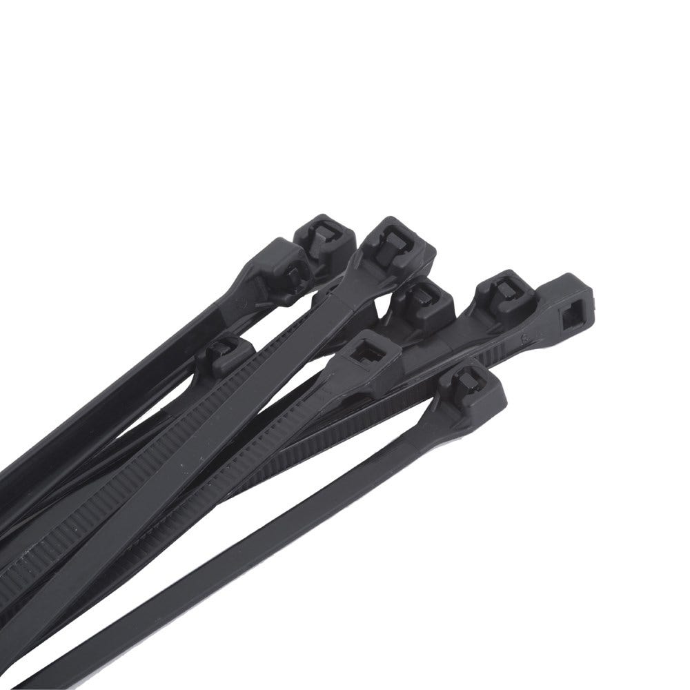 KINCROME 2.5mm Black Cable Ties 100 Piece K15701