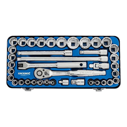 KINCROME 39 Piece 3 8 Drive Metric and Imperial Socket Set K28011