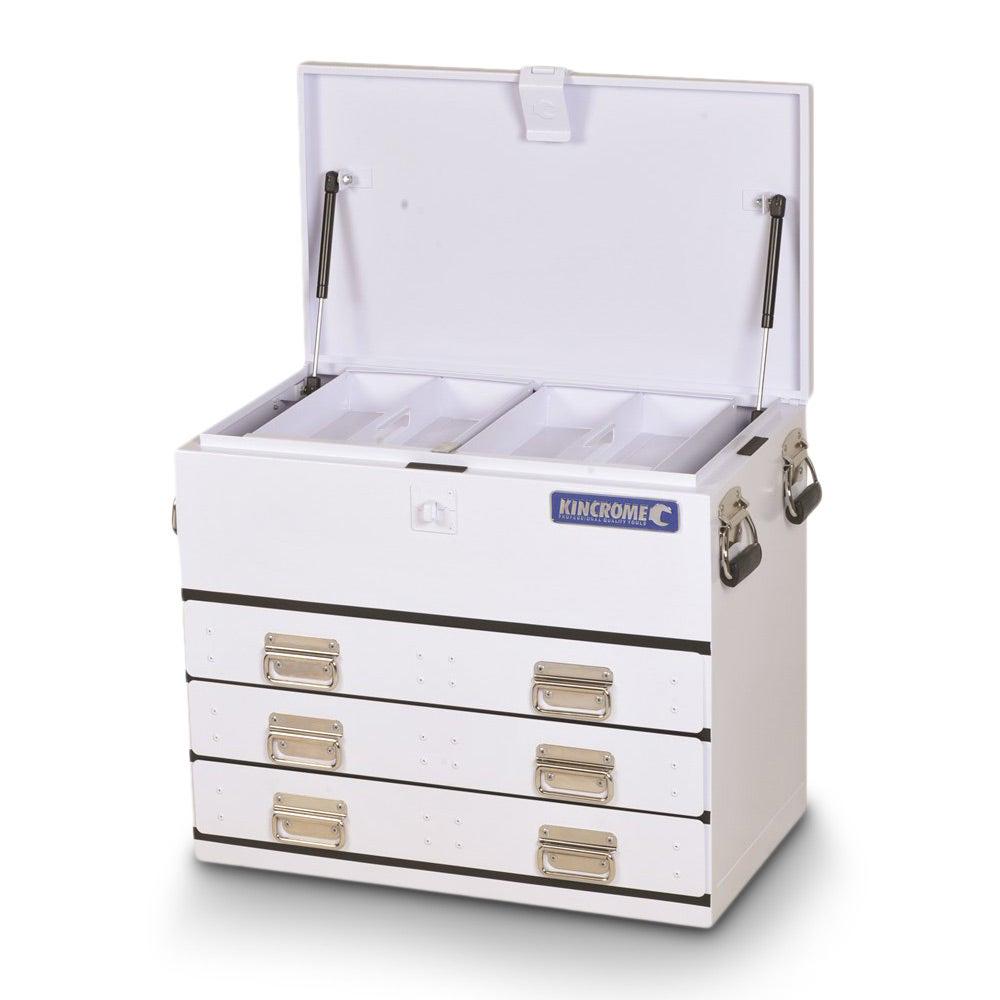 KINCROME 3 Drawer Truck Box White 51085W