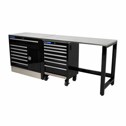 KINCROME 3 Piece 14 Drawer Trade Centre Garage Set K7373