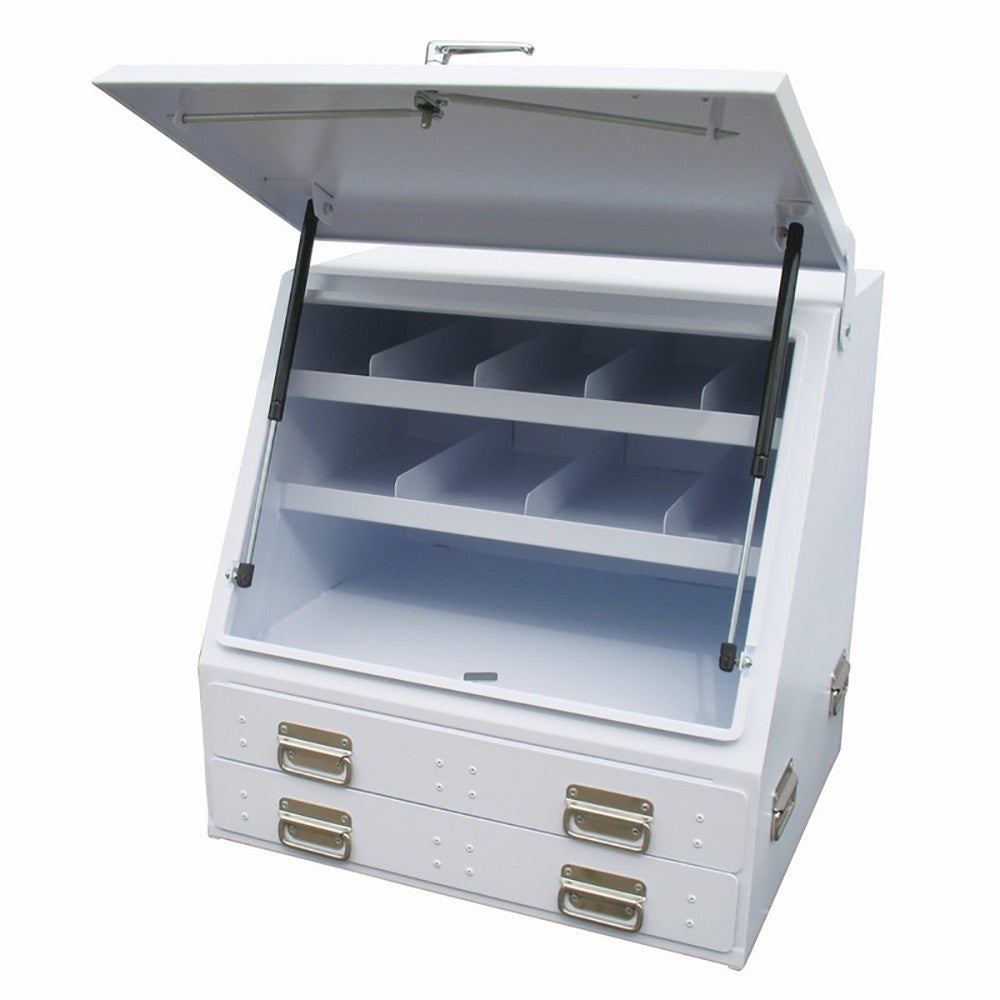 KINCROME 40L Upright Truck Box 2 Drawer 51202W