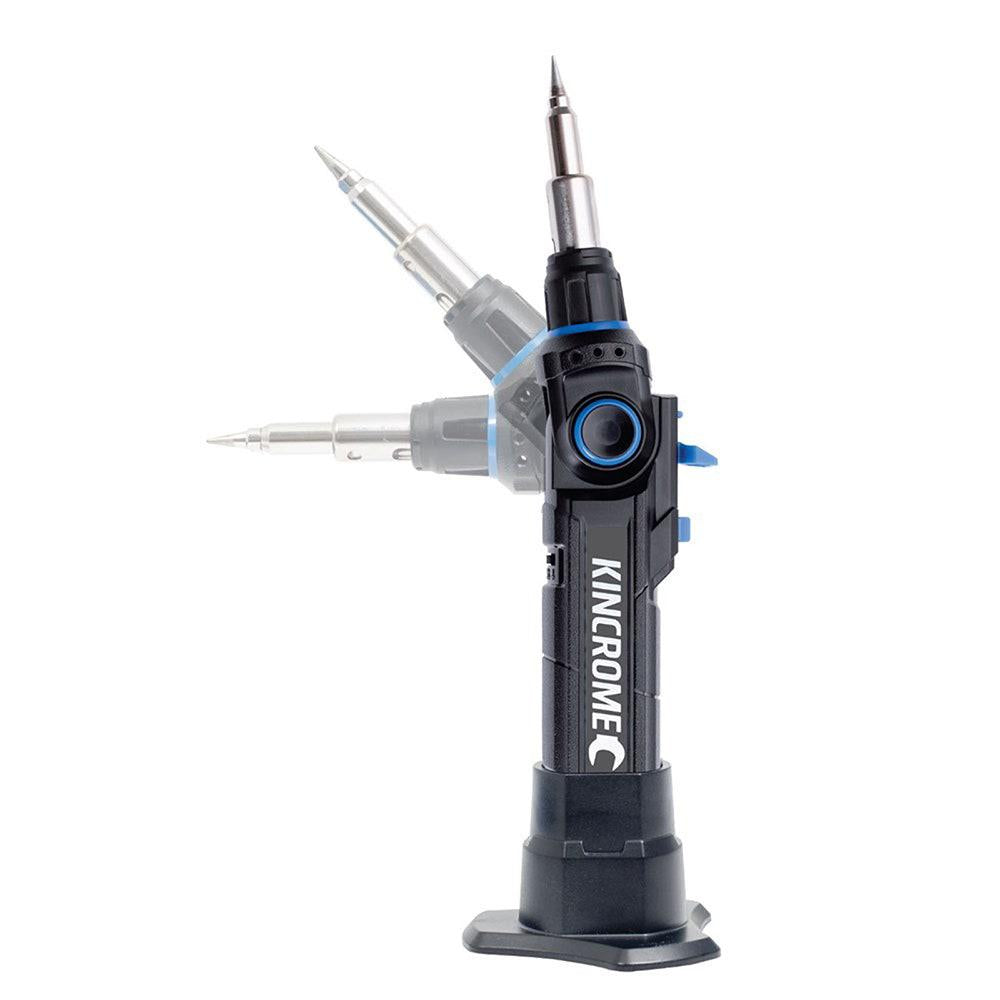 KINCROME 4 In 1 Indexing Soldering Iron Gas Kit 10 Piece K15350