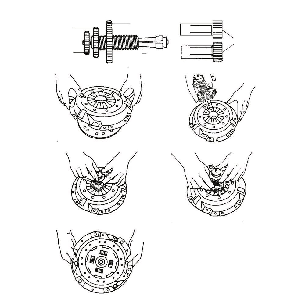 KINCROME 7 Piece Universal Clutch Aligning Tool K080014