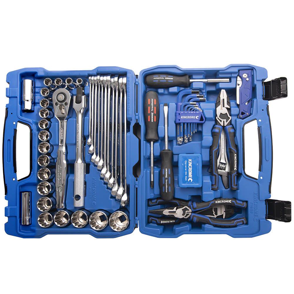 KINCROME 85 Piece 1 2 Drive Portable Tool Kit K1859