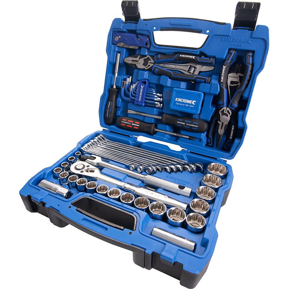 KINCROME 85 Piece 1 2 Drive Portable Tool Kit K1859