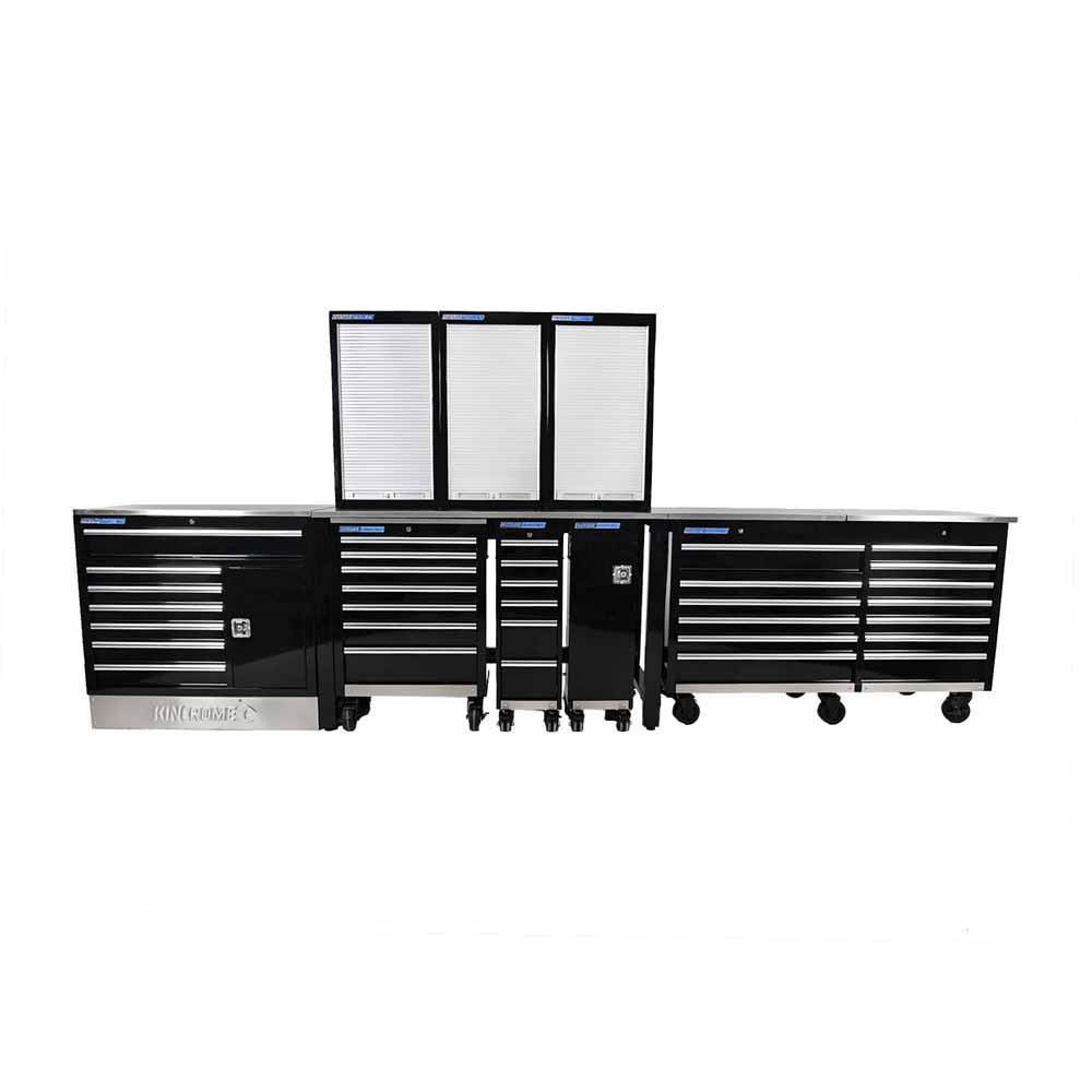 KINCROME 9 Piece 33 Drawer Trade Centre Ultimate Storage Pro Set K7379