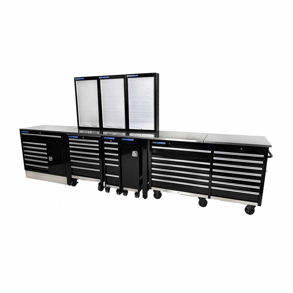 KINCROME 9 Piece 33 Drawer Trade Centre Ultimate Storage Pro Set K7379