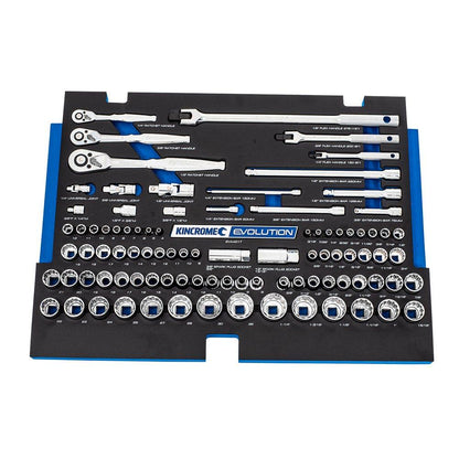 KINCROME Evolution Tool Chest Kit 172 Piece 7 Drawer Deep K1219