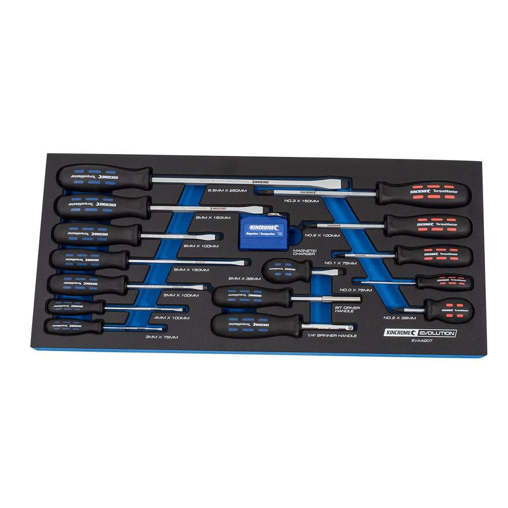KINCROME Evolution Tool Chest Kit 182 Piece 6 Drawer K1211
