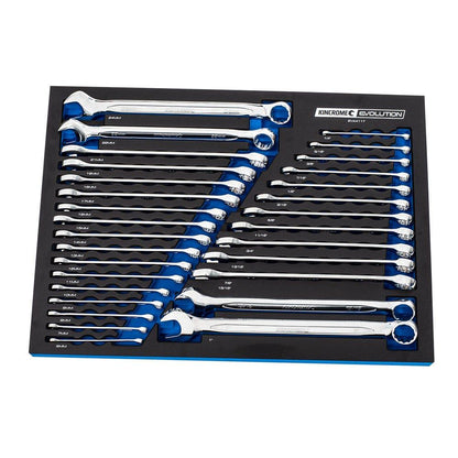 KINCROME Evolution Tool Workshop 367 Piece 18 Drawer w. Trolley K1229