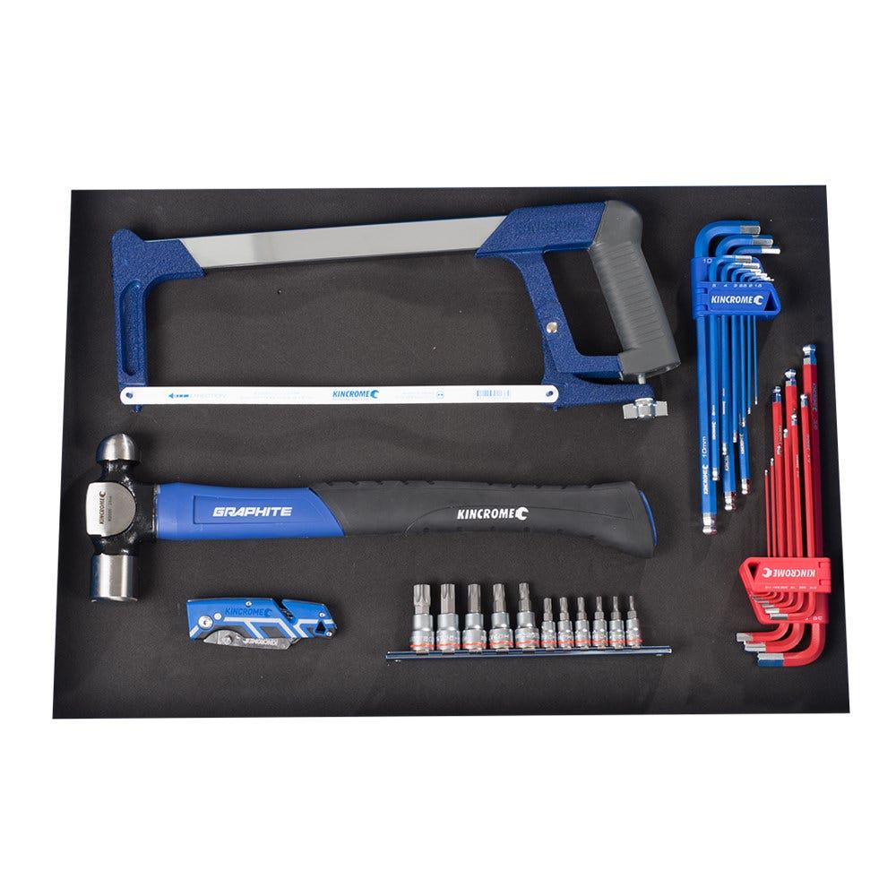 KINCROME Evolution Tool Chest Kit 172 Piece 7 Drawer Deep K1219