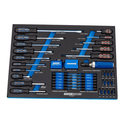 KINCROME Evolution Tool Workshop 367 Piece 18 Drawer w. Trolley K1229