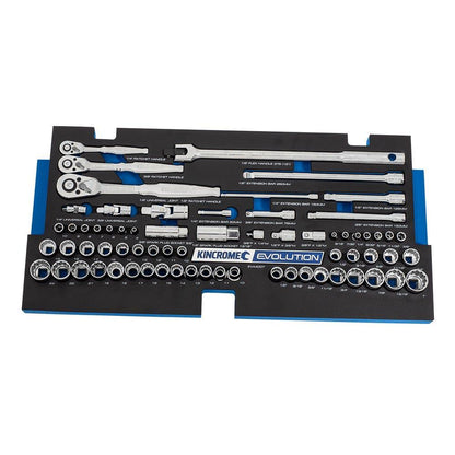 KINCROME Evolution Tool Chest Kit 182 Piece 6 Drawer K1211