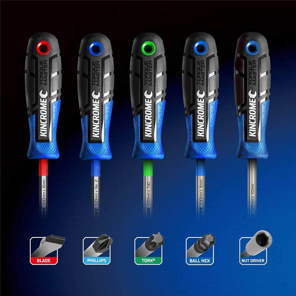KINCROME Flexible Nut Driver Set - 6 Piece K5465