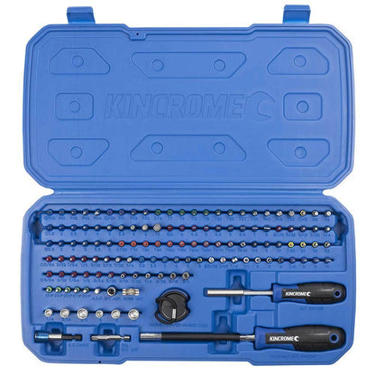 KINCROME Master Bit and Driver Set - 128 Piece K5501