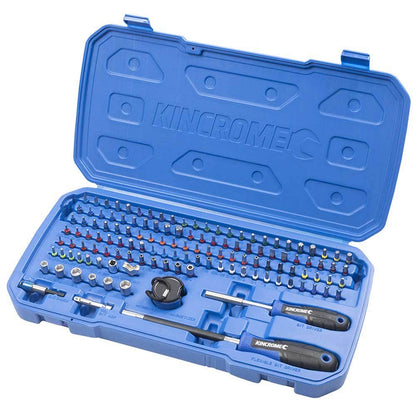 KINCROME Master Bit and Driver Set - 128 Piece K5501
