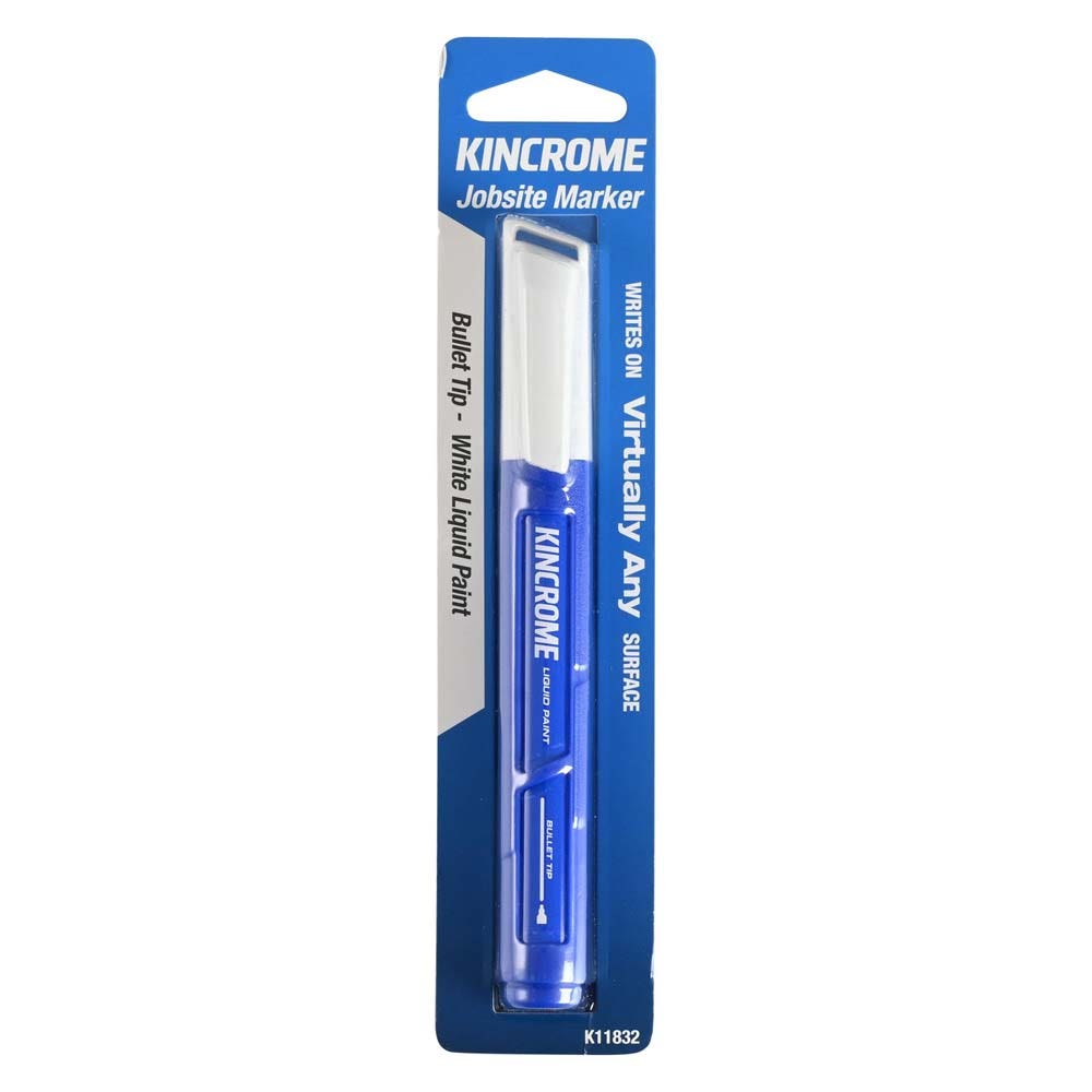 KINCROME Paint Marker Bullet Tip White K11832