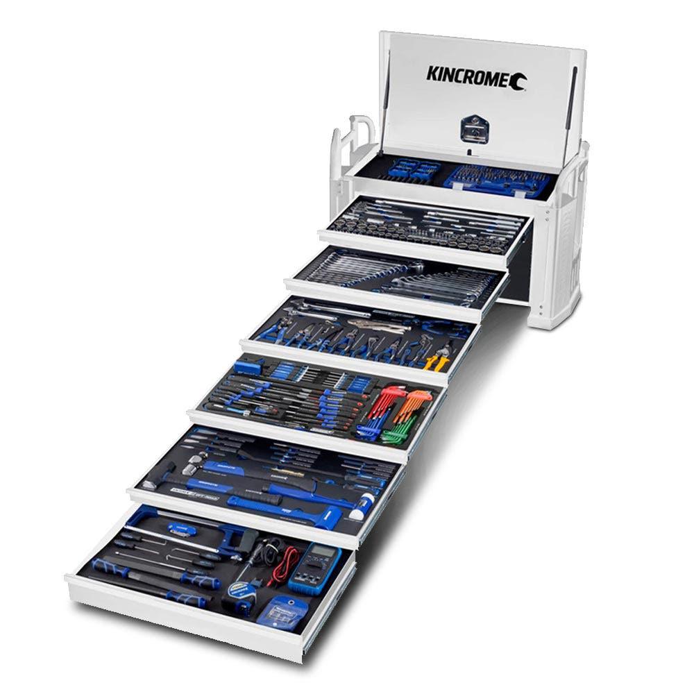 KINCROME TFL Off-road Truck Tool Kit 452 Piece 6 Drawer - White P1830W