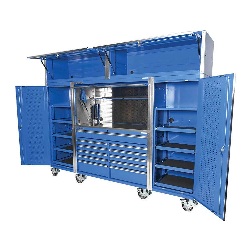 KINCROME Total Armour 6 Piece 114 Tool Trolley Combo K77865