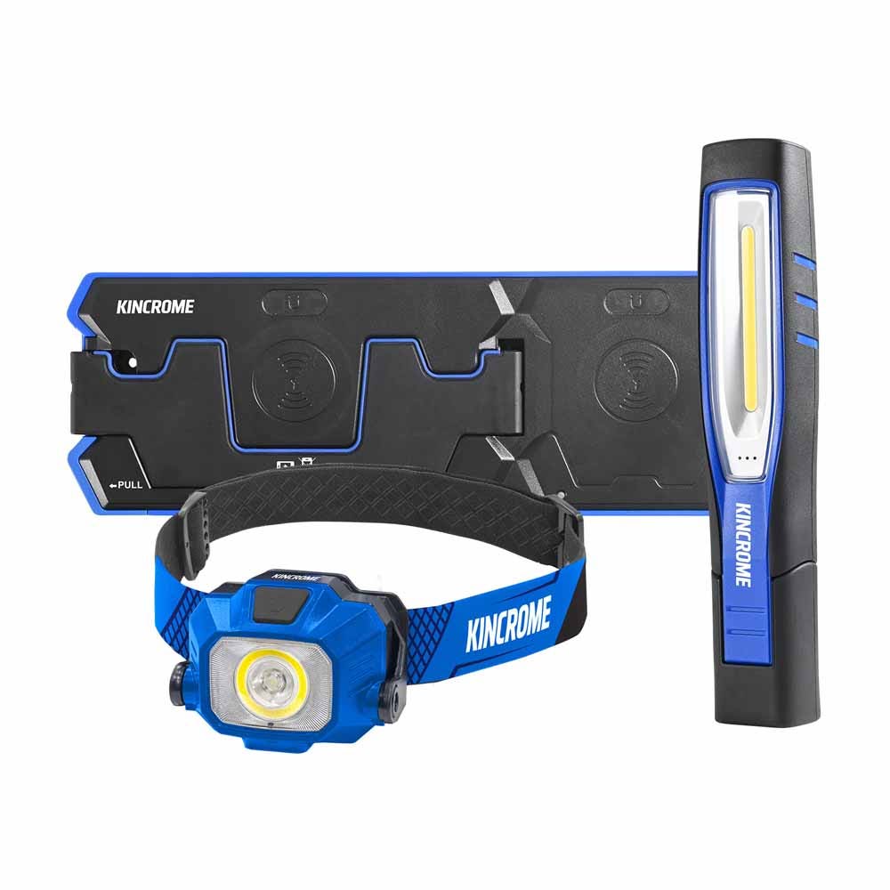KINCROME Wireless Charging Inspection Light and Headlamp Kit K10322
