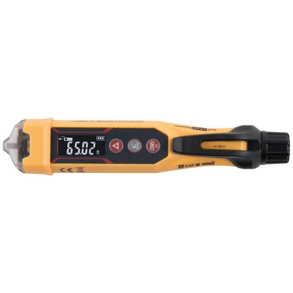 KLEIN 12-1000V Voltage Detector CATIV w. 20m Laser Distance Meter ANCVT6