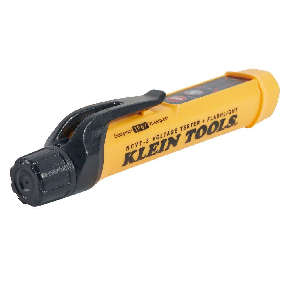 KLEIN 12 to 1000V AC Voltage Detector w. Flashlight ANCVT3