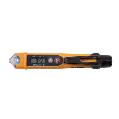 KLEIN 12 to 1000V Voltage Detector w. Infrared Thermometer ANCVT4IR