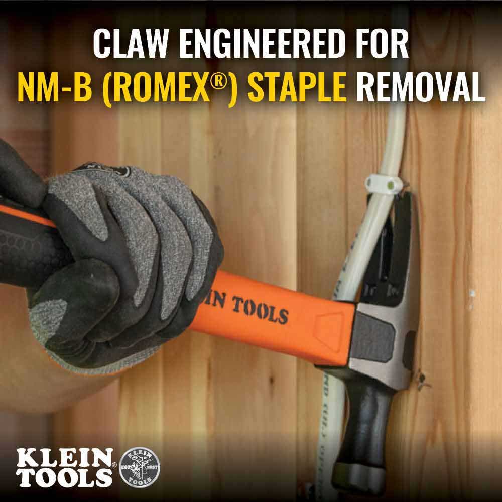 KLEIN 17oz 510g Straight-Claw Hammer A-H80178