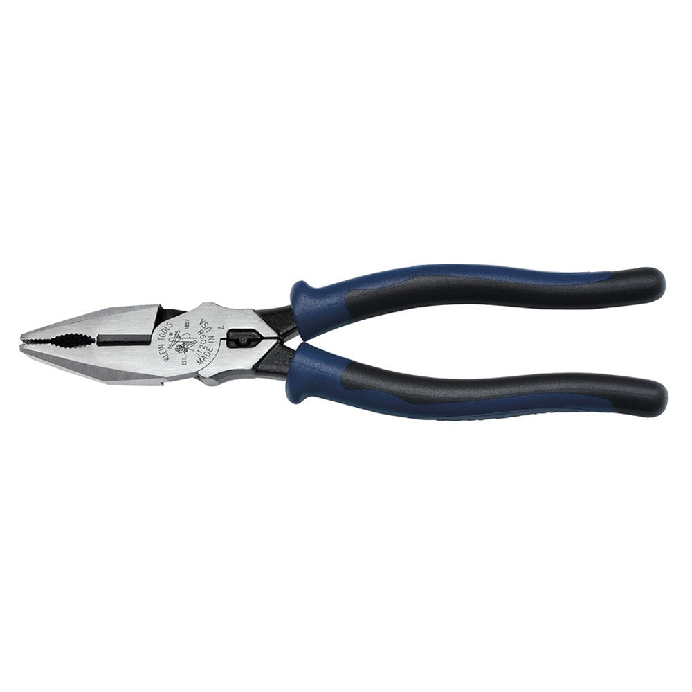 KLEIN 222mm Journeyman Universal Combination Plier w Built-in Crimper AJ12098