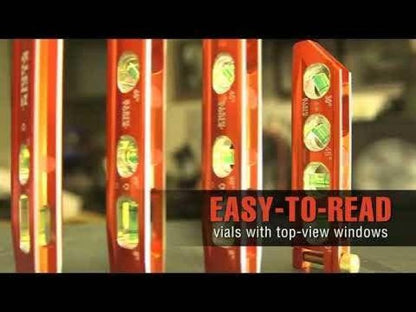 KLEIN 229mm Torpedo Spirit Level - 3 Vials A-935