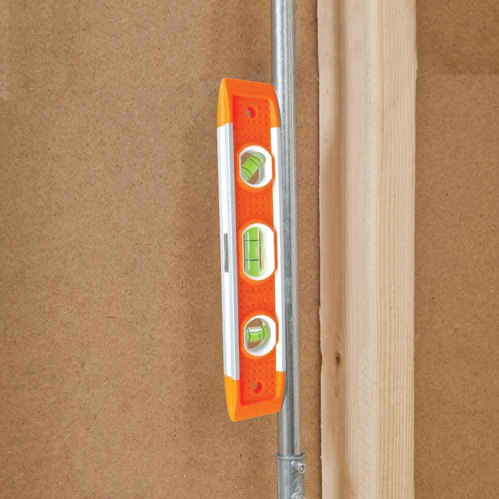 KLEIN 229mm Torpedo Spirit Level - 3 Vials A-935