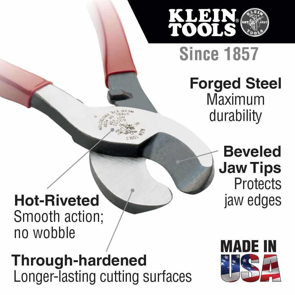 KLEIN 239mm High Leverage Cable Cutter A-63050