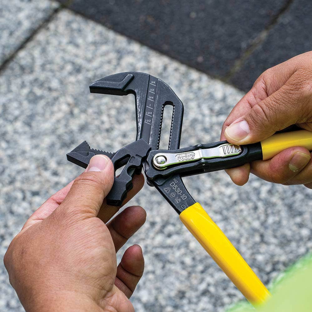KLEIN 250mm Reversable Jaw Multigrip Plier A-D530-10