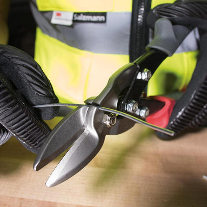 KLEIN 256mm Left Aviation Snips with Wire Cutter A-1200L