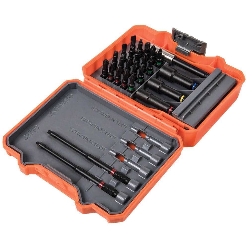 KLEIN 26 Piece Pro Impact Power Bit Set A-32799