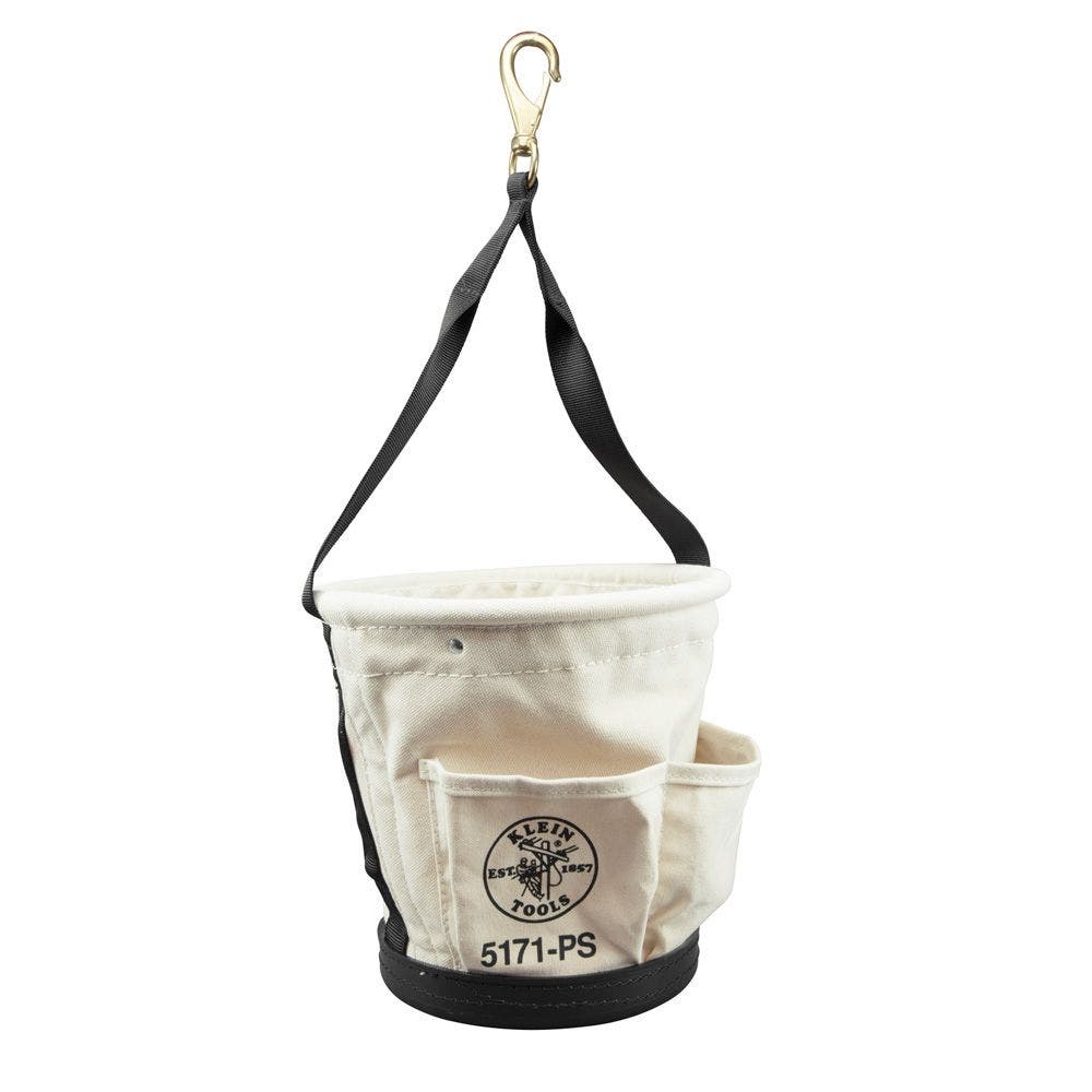 KLEIN 4 Pockets Heavy-Duty Tapered-Wall Bucket 5171PS