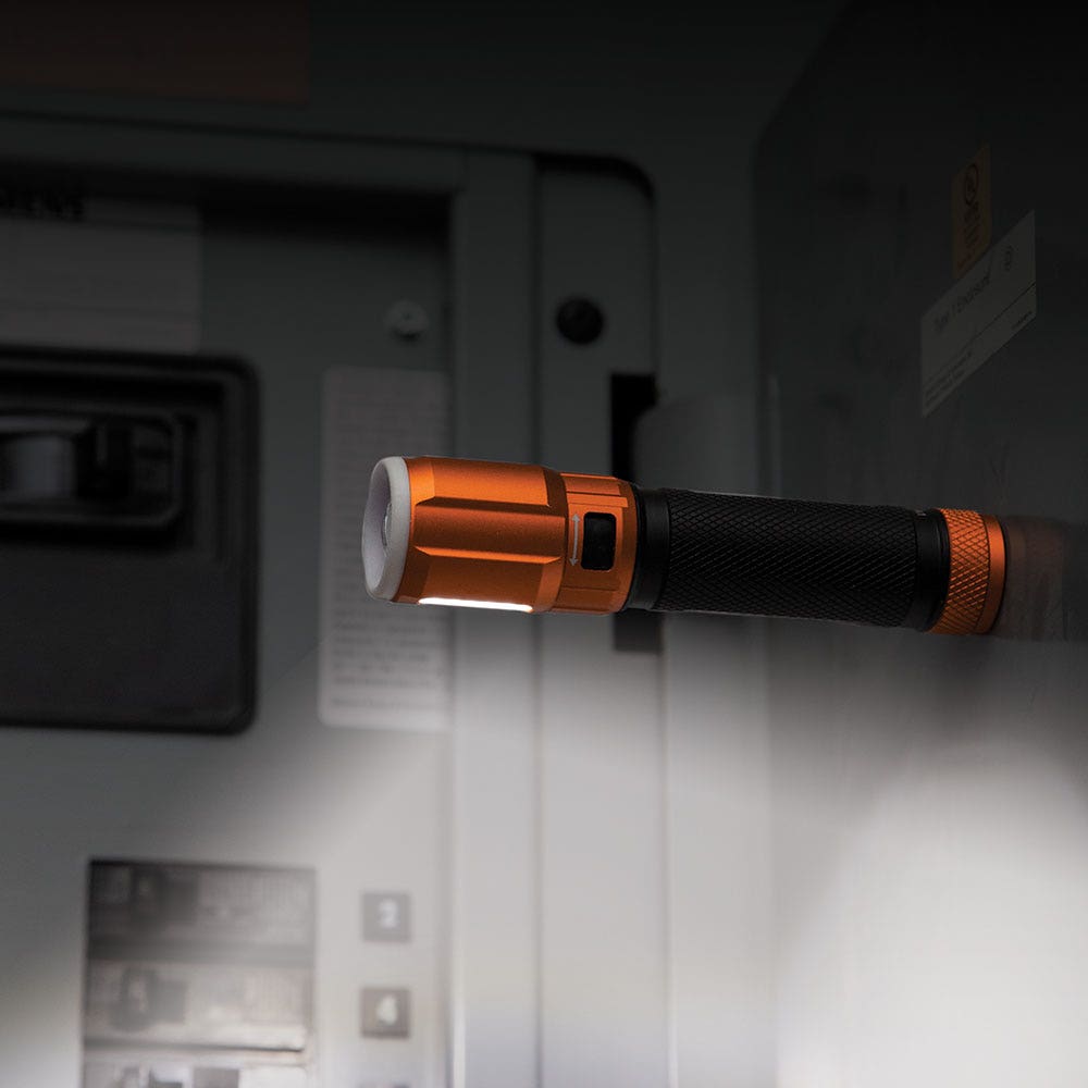KLEIN 500 Lumens Rechargeable USB-C LED Torch A-56412