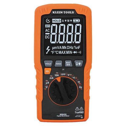 KLEIN 600V 10A AC DC Autorange TRMS Slim Mmeter A-MM450