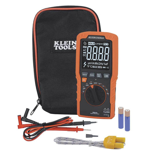 KLEIN 600V 10A AC DC Autorange TRMS Slim Mmeter A-MM450