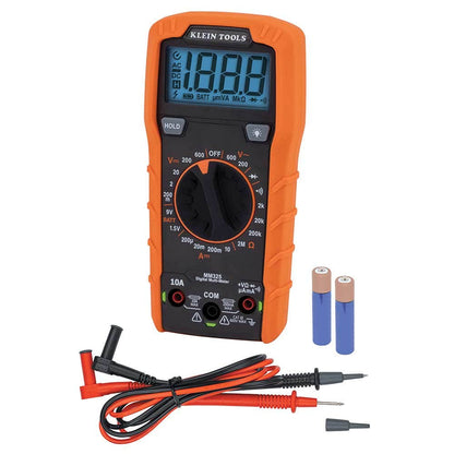 KLEIN 600V AC DC 10A DC Manual Range Multimeter A-MM325